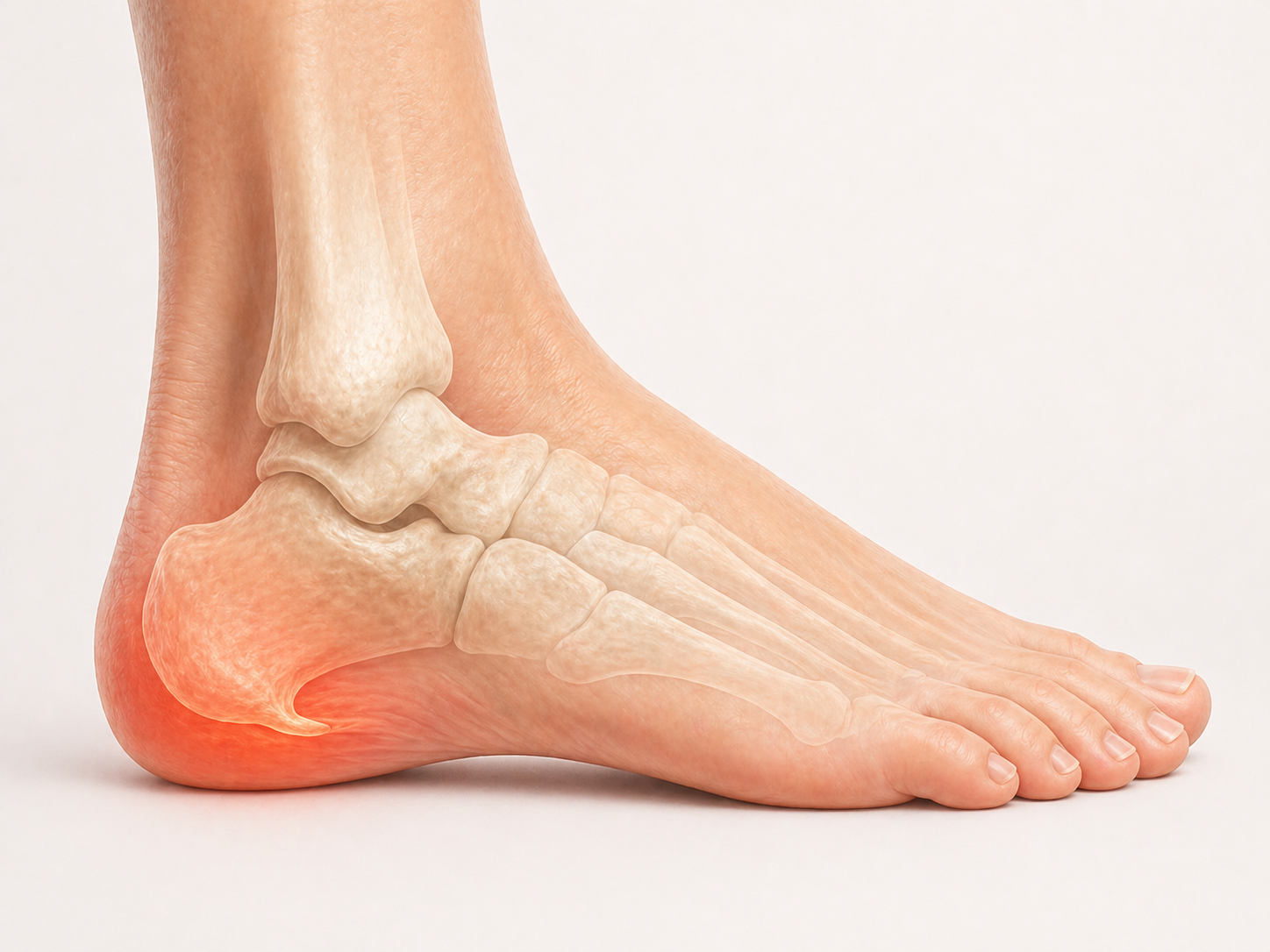 Heel pain, spurs, and plantar fascia care